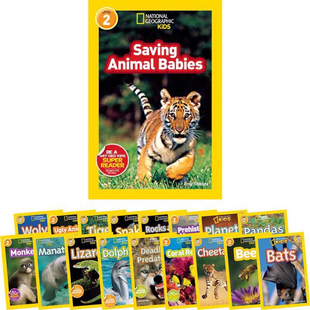 National Geographic Kids (Level Pre - Reader - Level 3) | Nhập Khẩu
