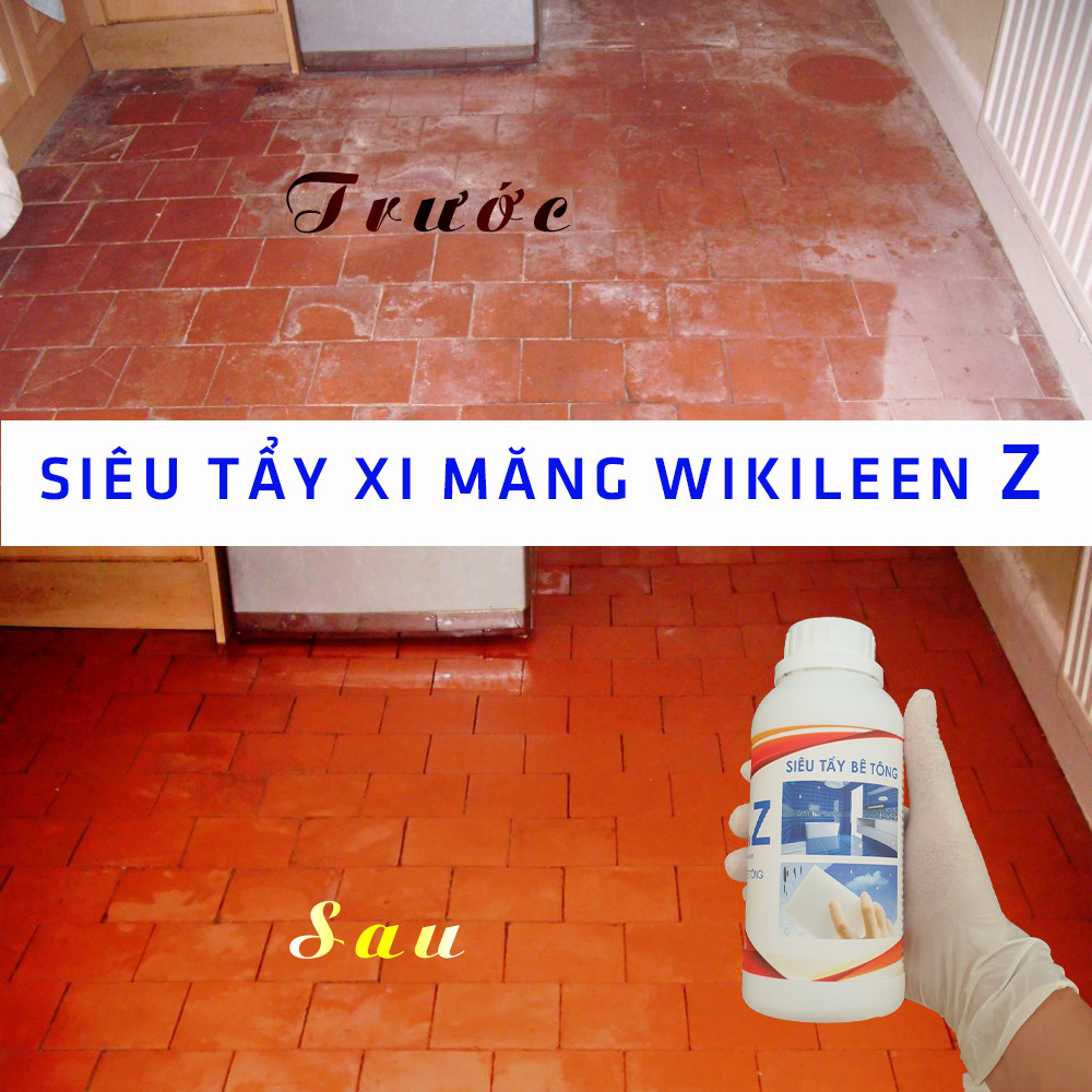 Dung dịch tẩy bê tông - xi măng - 500ML