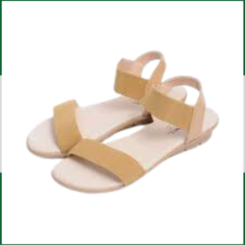 Giày Sandal Nữ cao cấp  DTW005188DEN và KEM