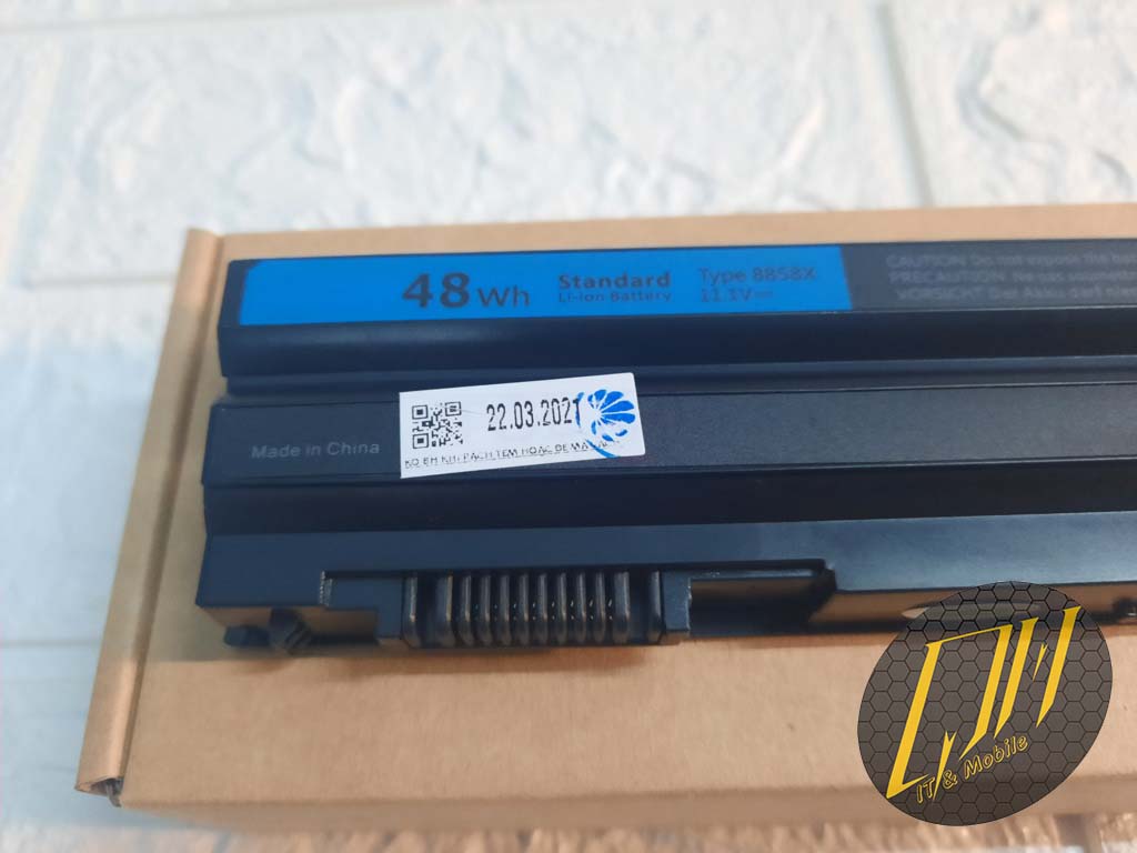 Pin laptop Dell Latitude E6420 E5420 E5520 E6430 E6440 E6520 E6530 6cell Điện áp 10.8V Dung tích 5200mAh
