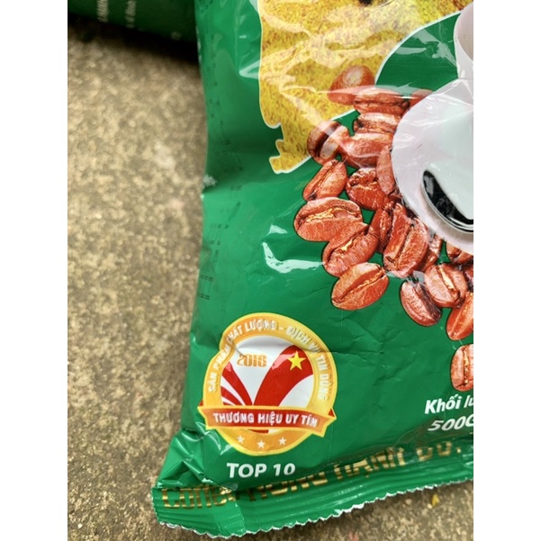 Cà phê xay Hồng Hạnh xanh 500g