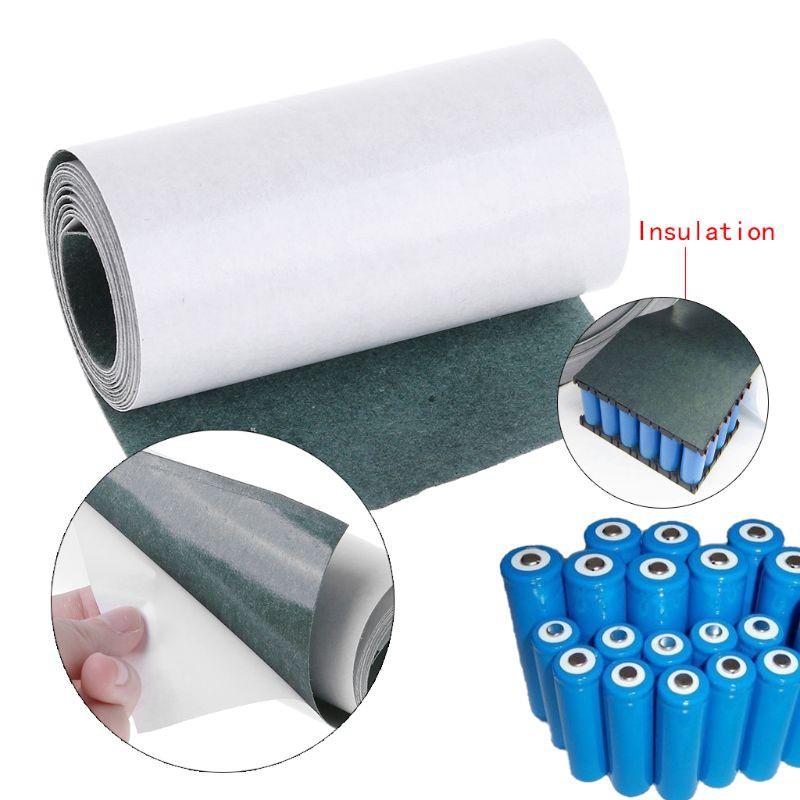GIẤY DÁN CÁCH ĐIỆN, CÁCH NHIỆT ĐÓNG CELL PIN 18650 (1 MÉT) 65mm