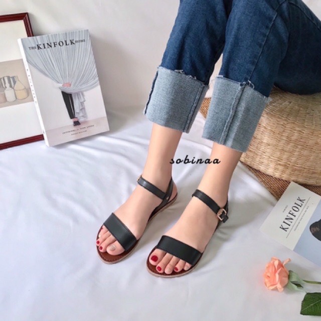 Giày Sandal Đế Bệt Xinh Xắn ( MÃ B18)