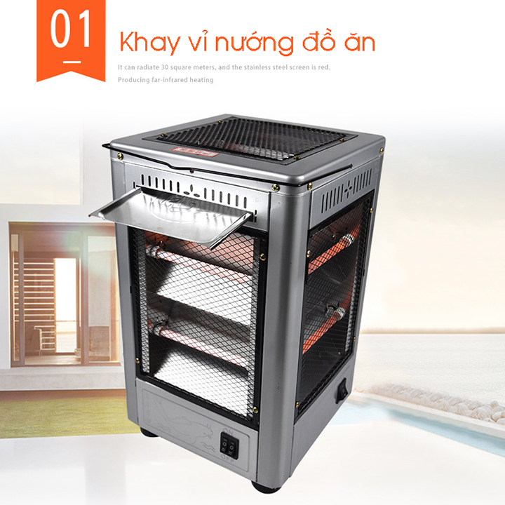 Lò sưởi 5 chiều có thể nướng đồ NSB-A