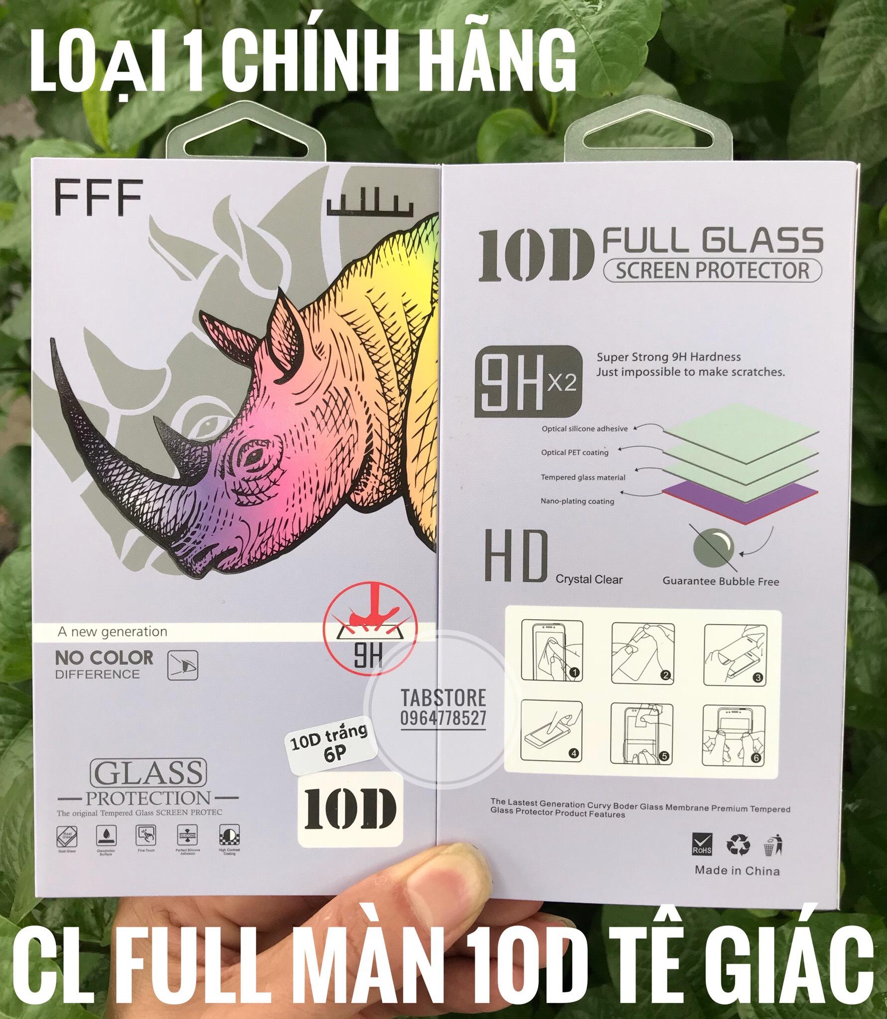 Cường Lực Full Màn 10D Tê Giác