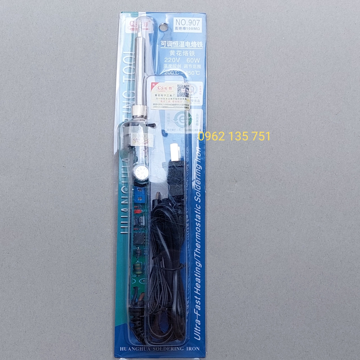 Mỏ hàn chỉnh nhiệt độ 905C 907 60W
