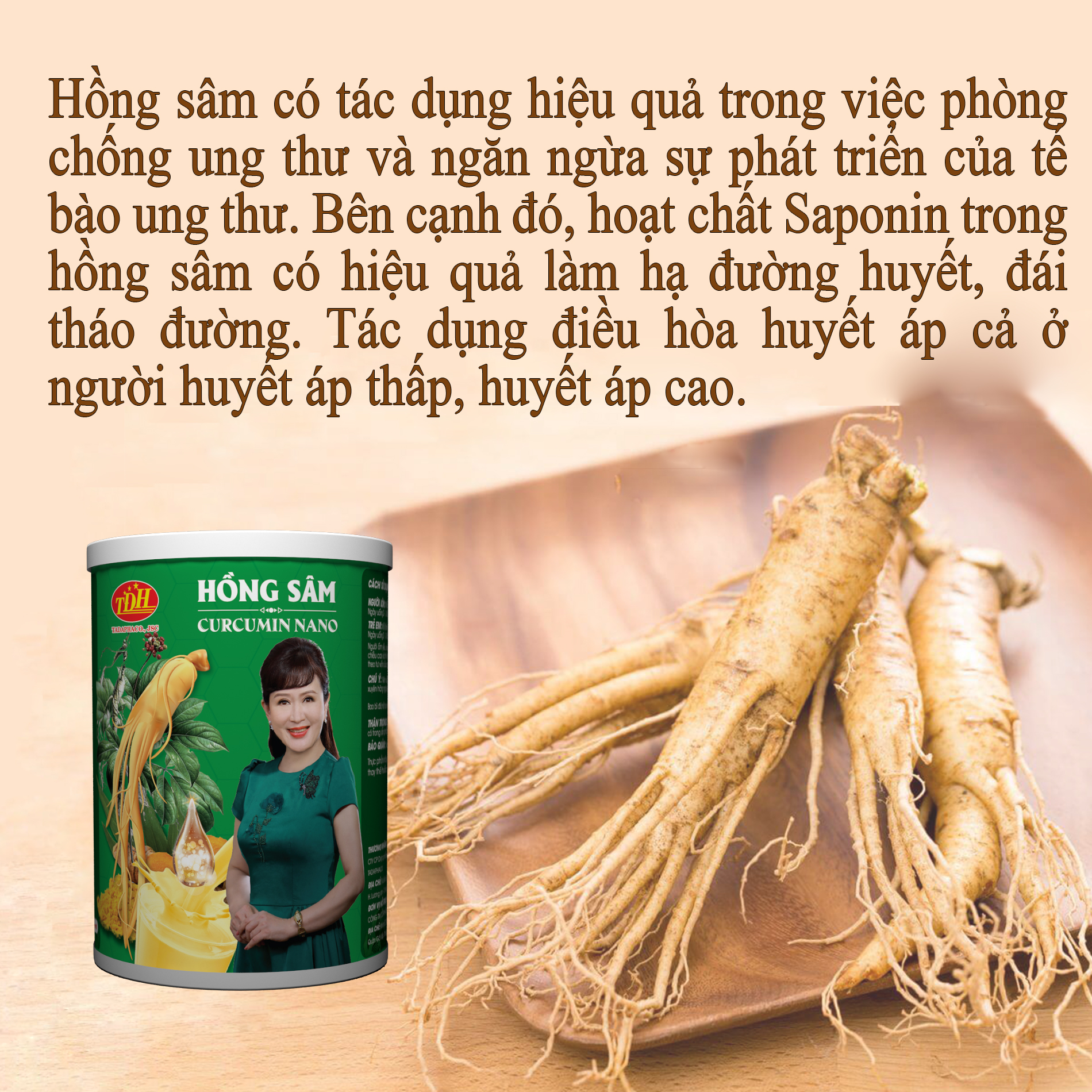 5 Hộp Hồng Sâm Curcumin Nano 900g