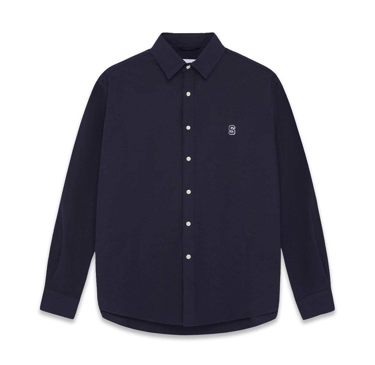 Áo sơ mi SilenceStandard Eco Oxford Logo S/Basic