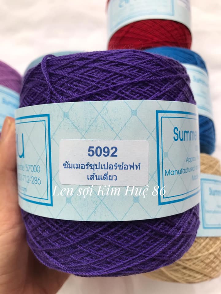Sợi Sahasin Thái Lan cuộn 200gr