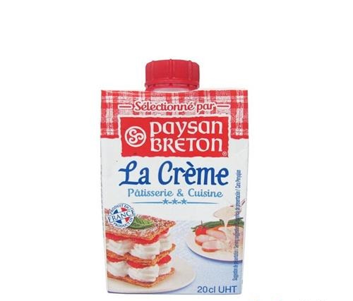 Kem whipping hiệu Paysan Breton hộp 200ml