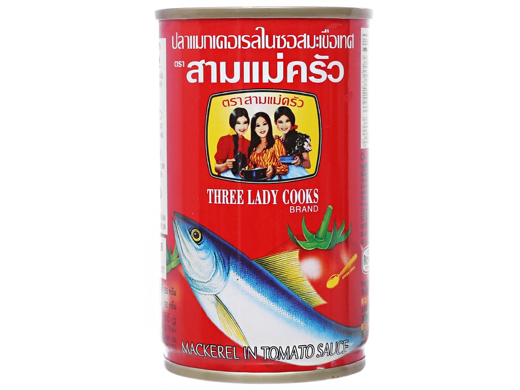 COMBO 6 HỘP CÁ NỤC SỐT CÀ 3 CÔ GÁI