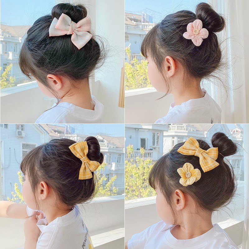 Sét 8 kẹp tóc xinh cho bé yêu điệu đà