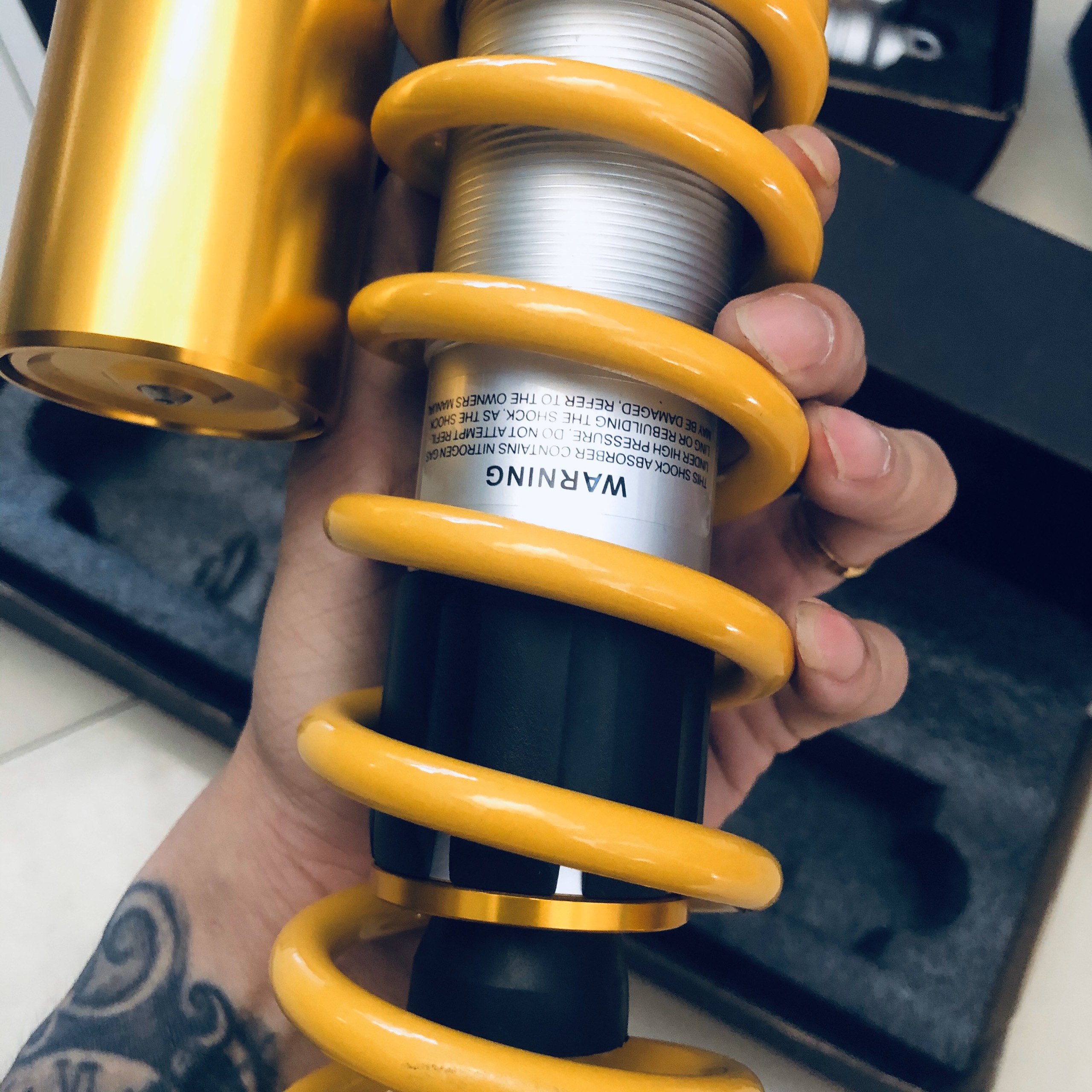 [HCM]Phuộc Ohlins gắn cho các loại xe tay ga   VarioClickVision