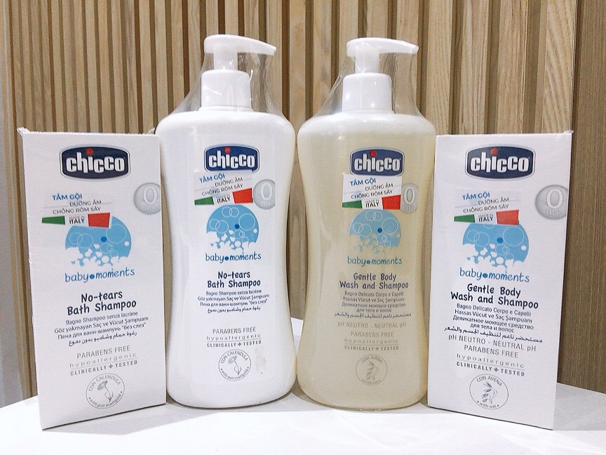 Sữa tắm gội an toàn cho bé - Chicco - 200ml 500ml