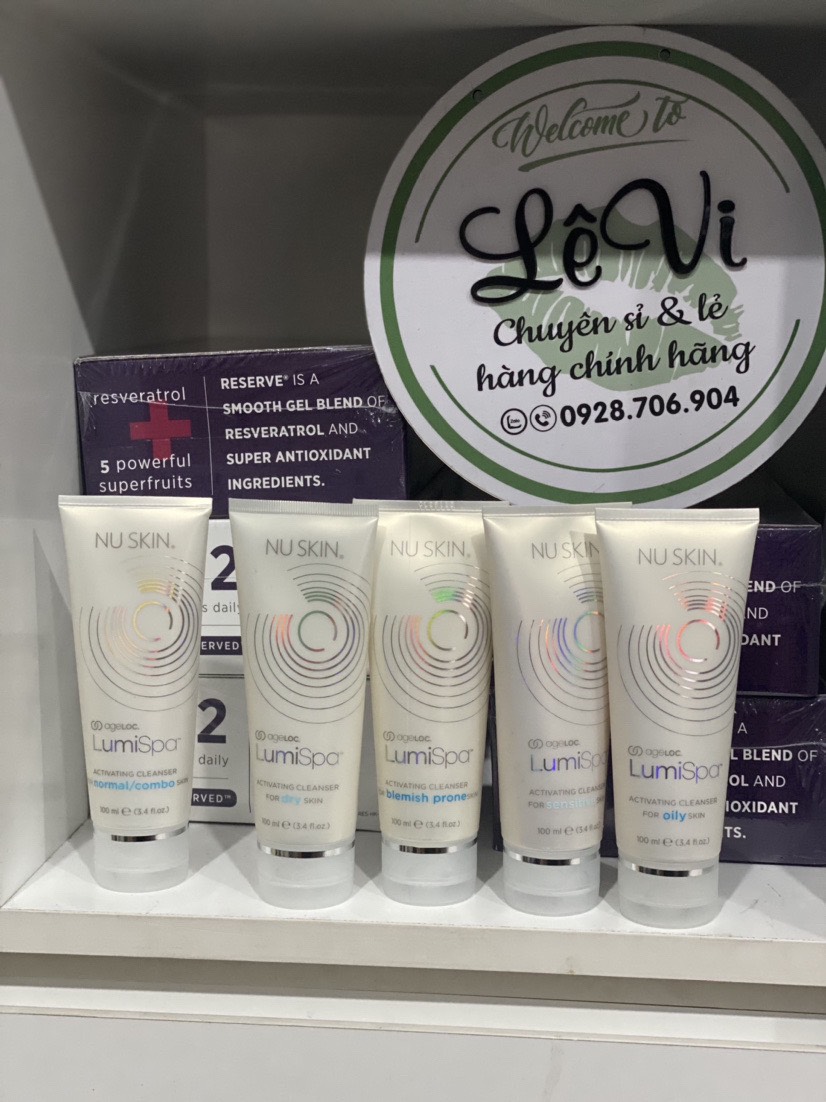 Sữa rửa mặt dành cho máy rửa mặt Lumispa Nuskin