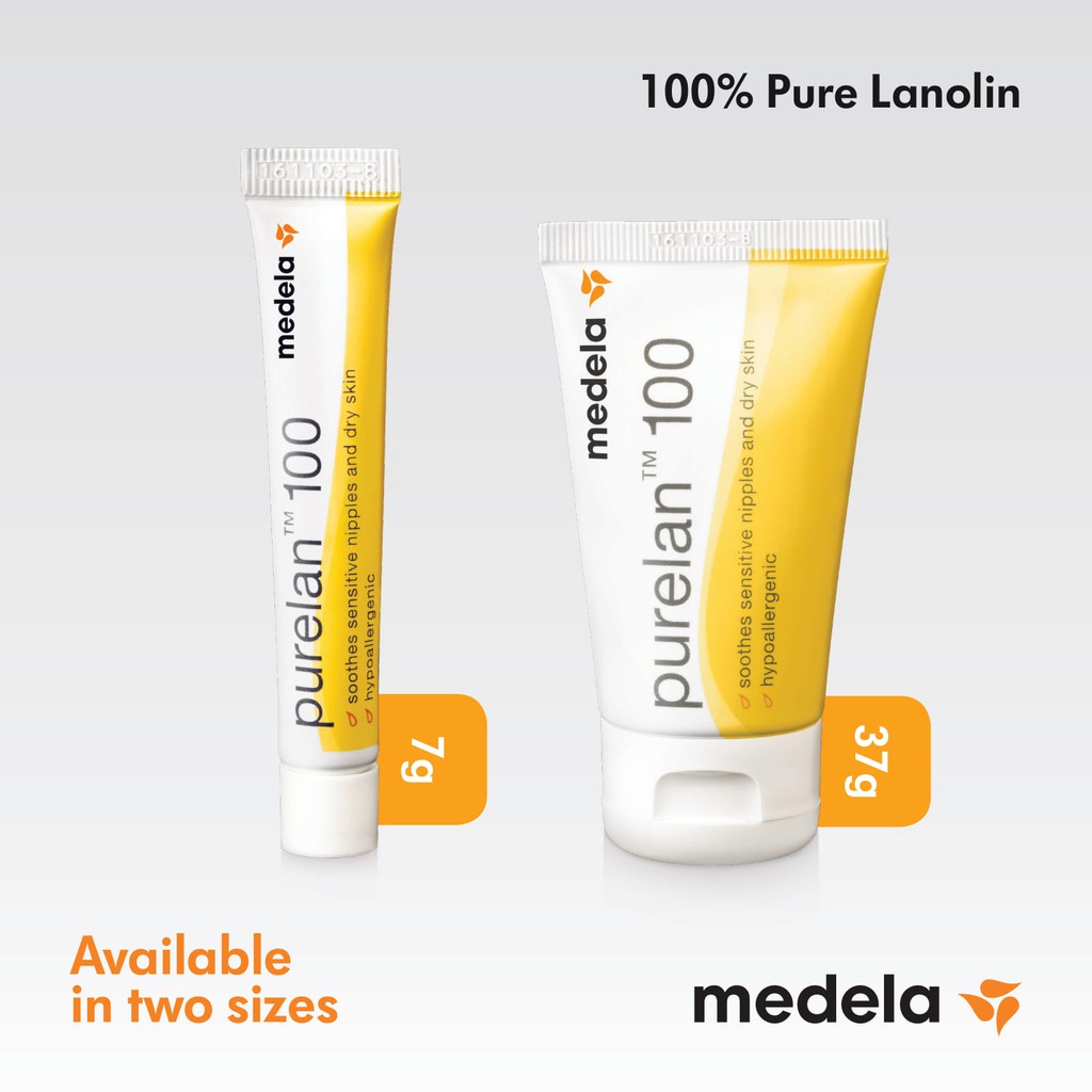 Kem mỡ mừu Medela Pruelan trị nứt ngực