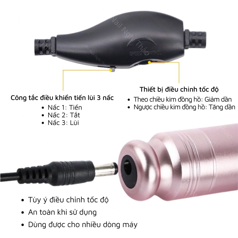 Dây sạc máy chà gót NGHI THẢO