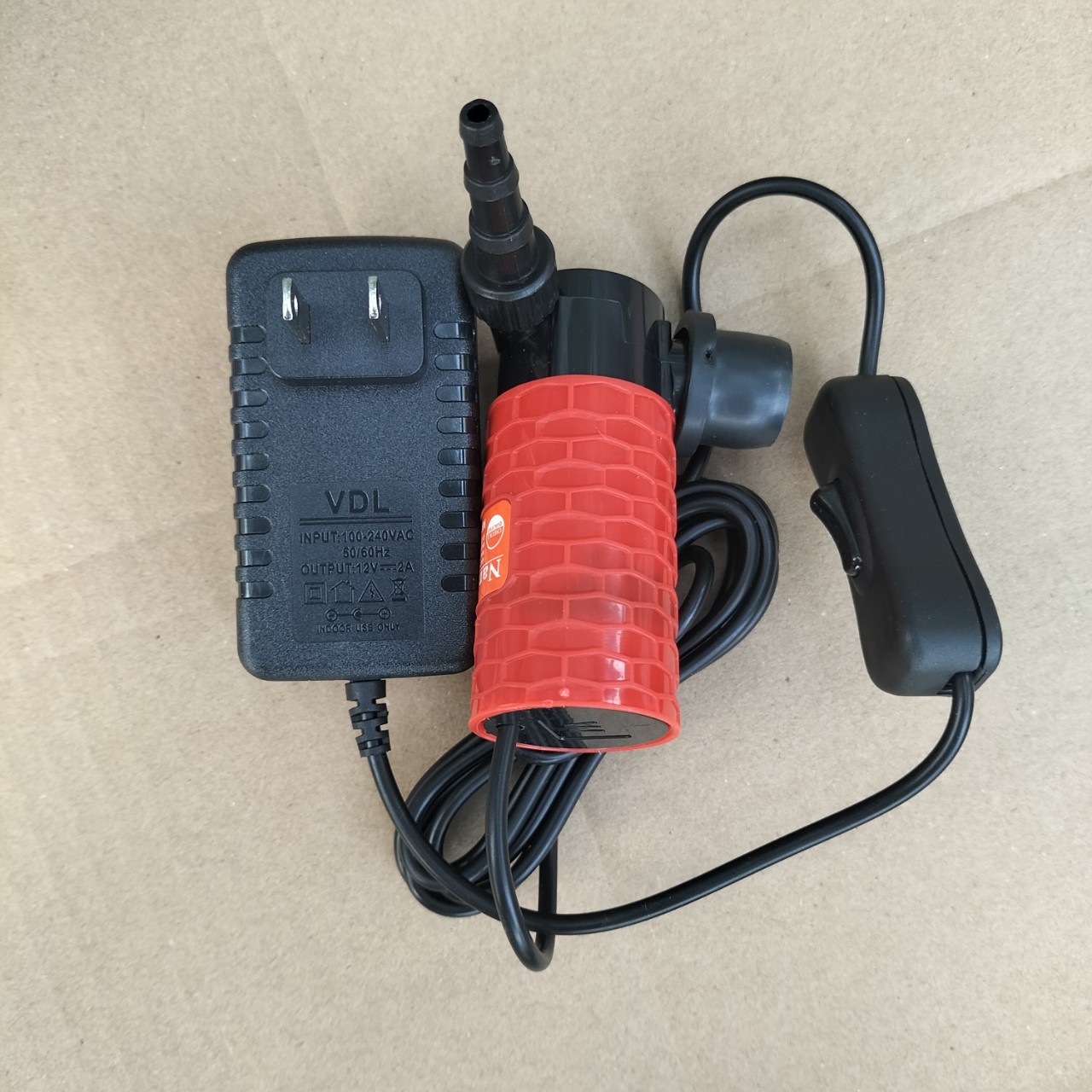 Máy bơm nước mini 12v NanXin -(bơm chìm cắt rãnh tường)