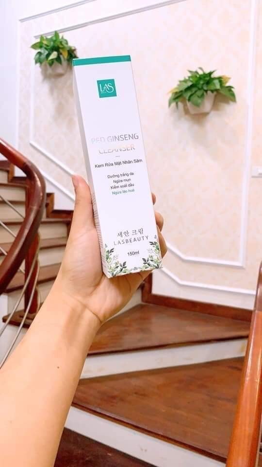 [CHÍNH HÃNG] Kem rửa mặt nhân sâm LAS BEAUTY mẫu mới nhất