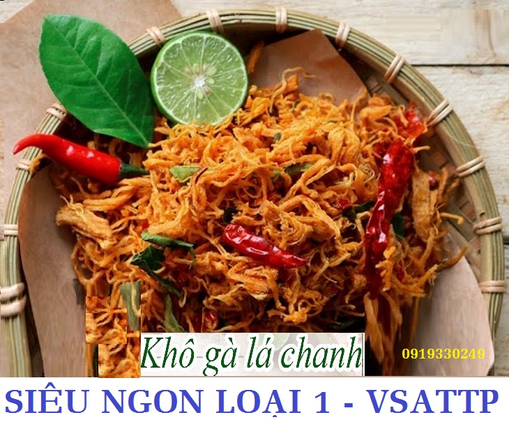 500gr Khô gà lá chanh - Viettin Mart
