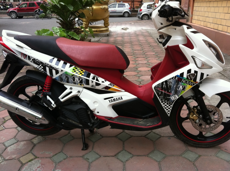 Tem rời dán cho xe Nouvo LX 4