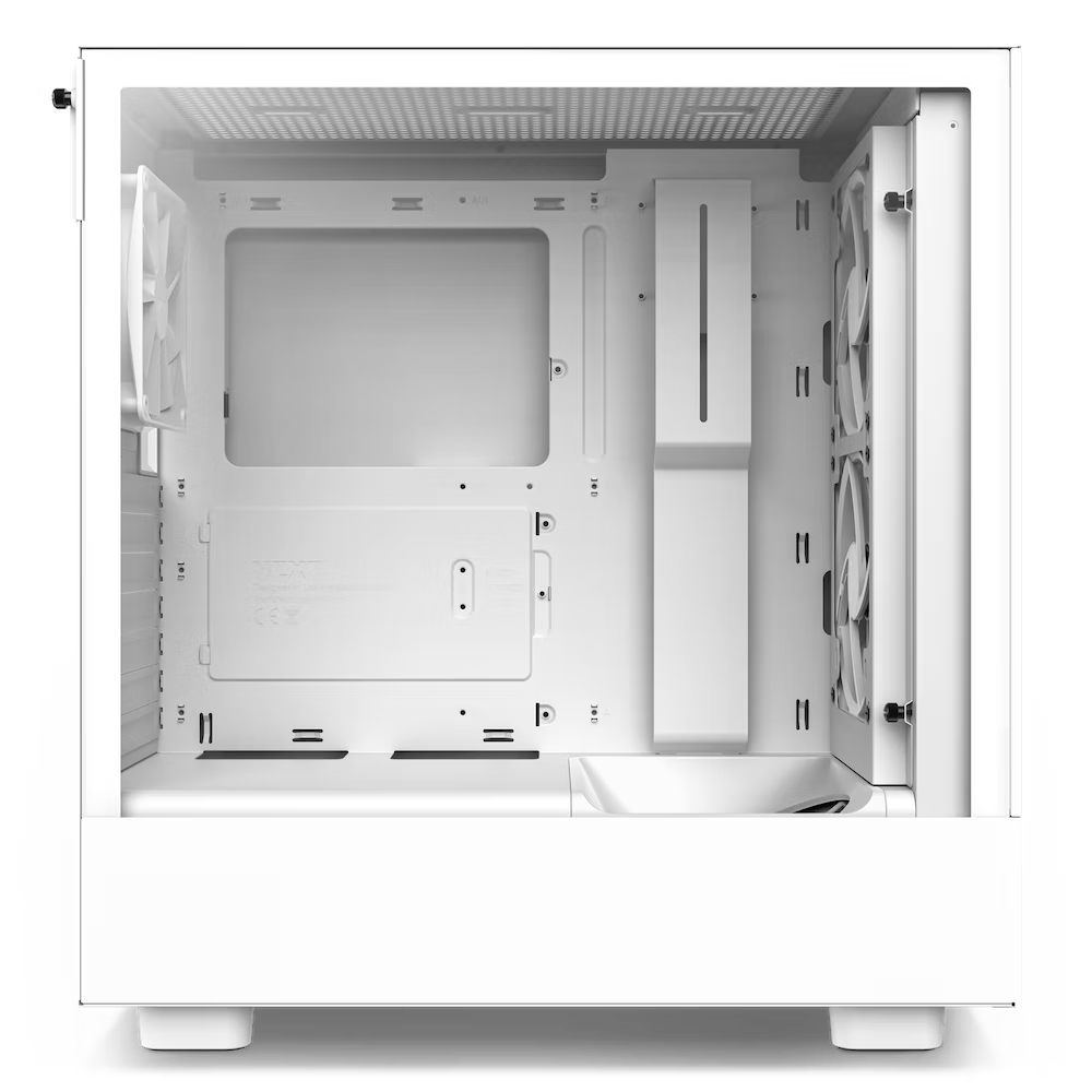 Vỏ máy tính NZXT H5 Flow (Mid Tower/Màu Trắng/Màu Đen)