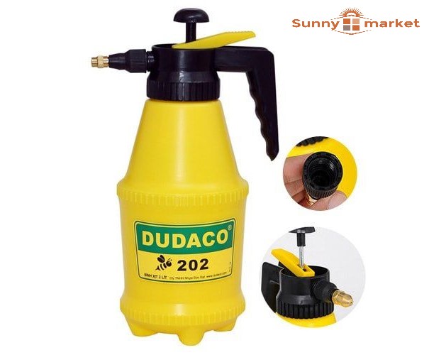 Bình xịt tưới cây Dudaco 202 dung tích 2 lít