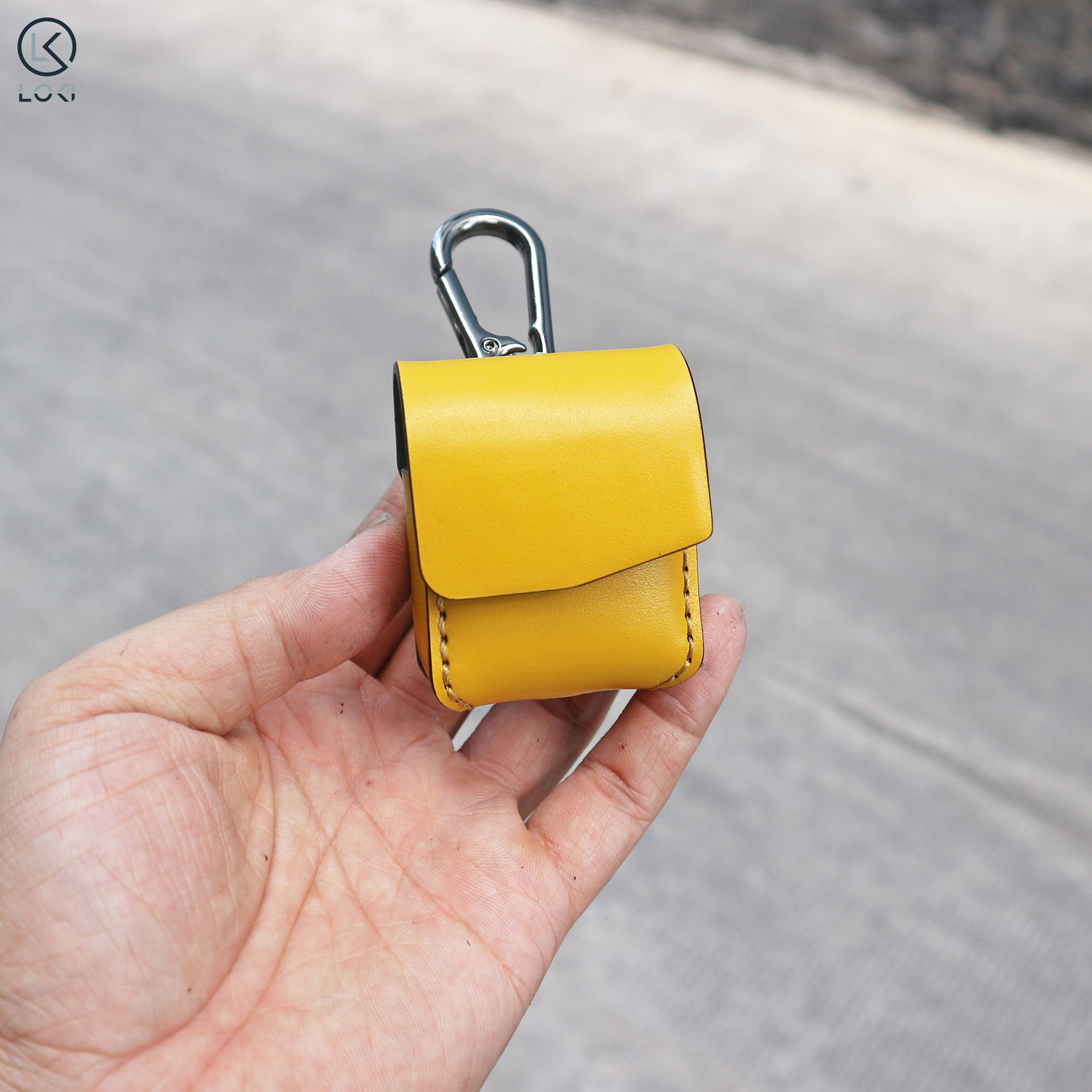 Bao da tai nghe Airpods 1 | 2 - Manory Leather