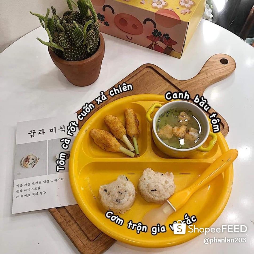 Khuôn bento làm cơm, bánh cho bé bộ 6 cái