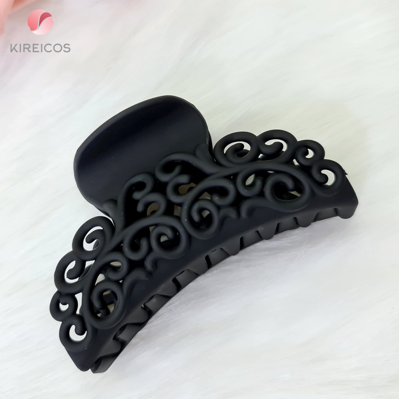 [HCM]Kẹp Gấp Tóc Càng Cua Hình Tim Xoắn  Loại Lớn No.176 - kireicos