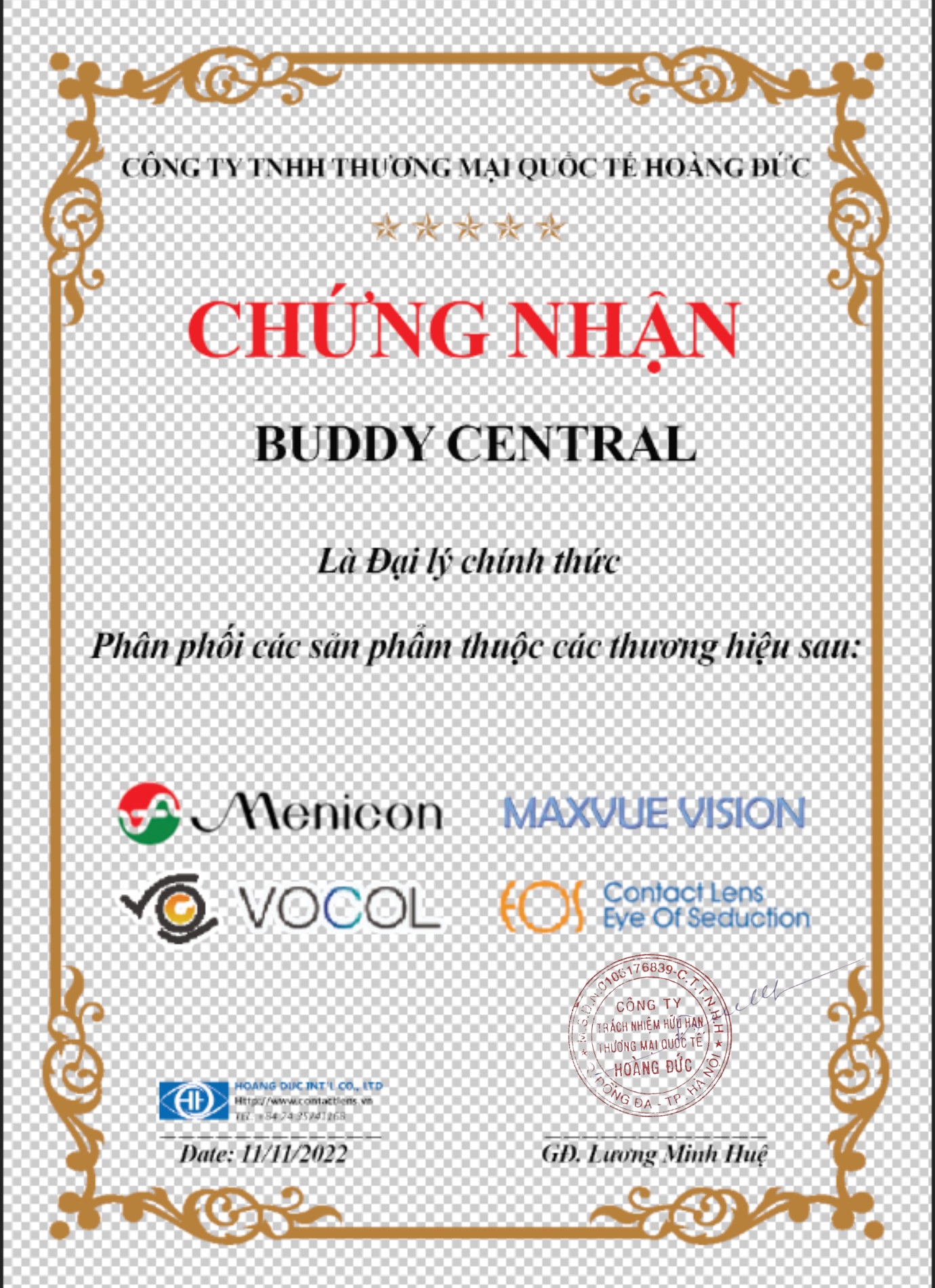 Nước ngâm lens kính áp tròng Max Optifresh 60ml - Buddy Central