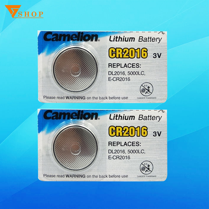 Combo 2 viên Pin CR2016 Camelion Lithium  3V
