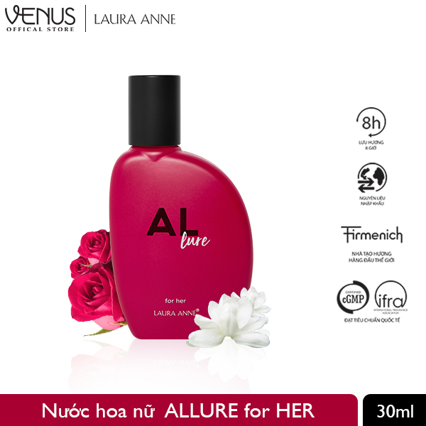 >> SO SÁNH GIÁ NƯỚC HOA LAURA ANNE DYNAMIC FOR HER 30ML | Shopee Lazada Sendo Tiki 36 NƯỚC HOA VENUS PERFUME HOUSE - Laura Anne - Allure for Her - 30ml