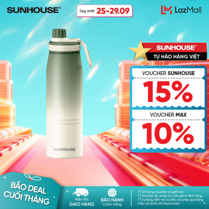 BÌnh giữ nhiệt Ignite 900ml Sunhouse KS-TU900IG/KS-TU900IP –…
