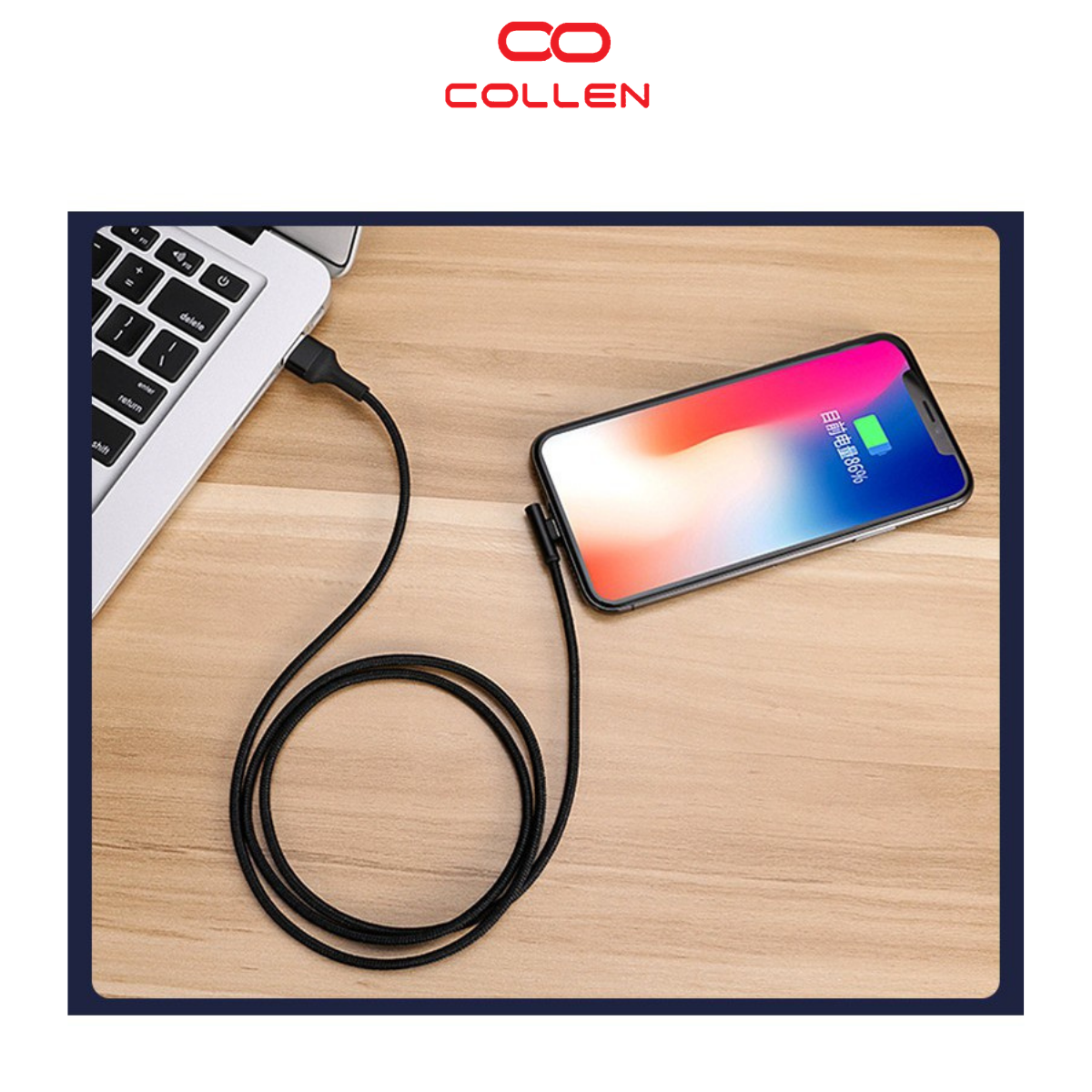 [XU HƯỚNG] Cáp sạc nhanh IPhone kiểu mới, cáp sạc nhanh IPhone đầu ngang