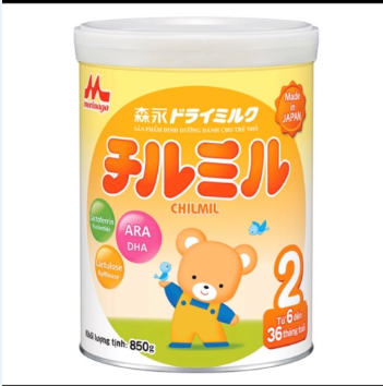 Sữa Morinaga số 2 850g | Cho bé từ 6 tháng - 36 tháng (Nguyên đai, date mới)