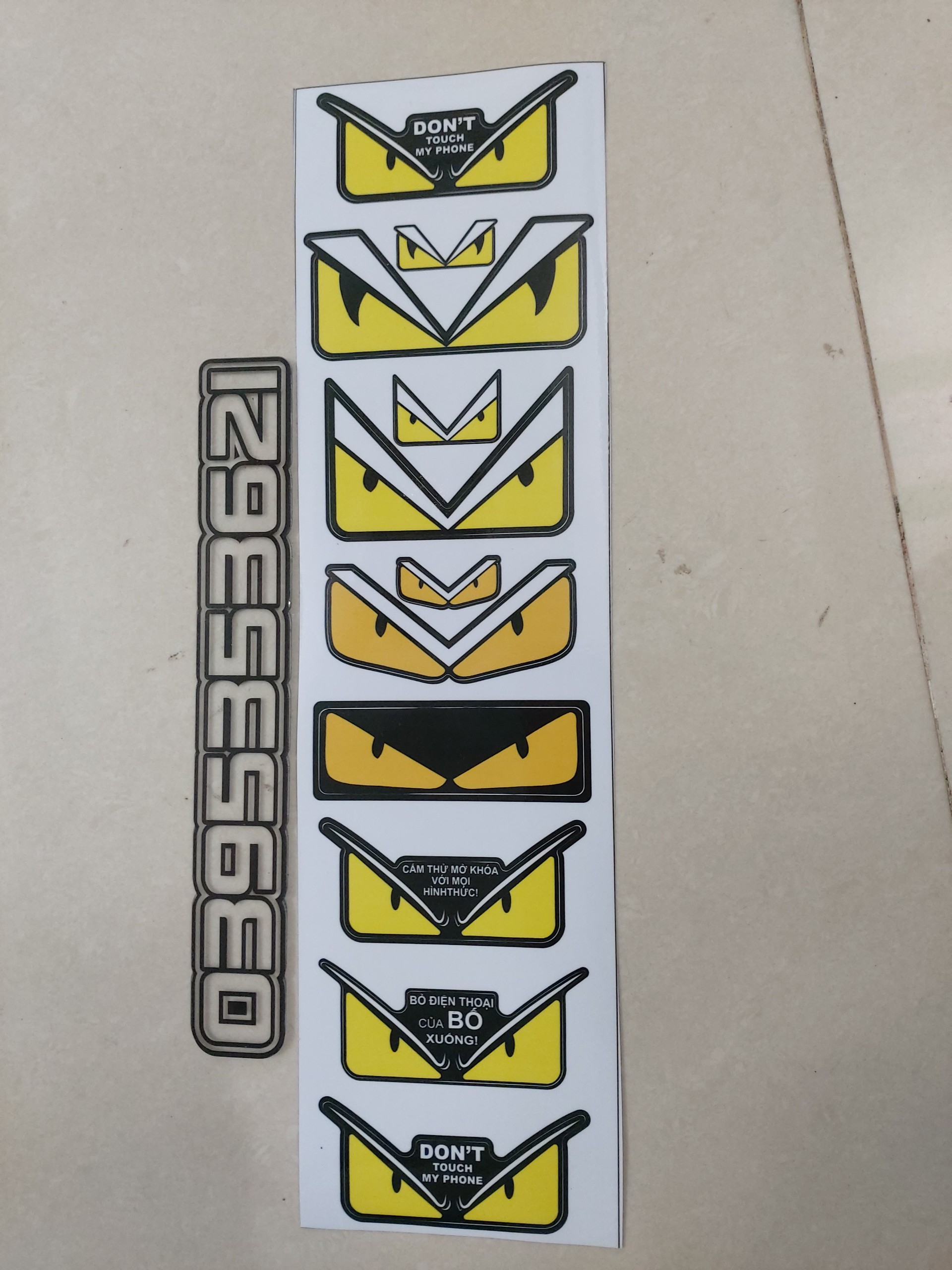 [HCM]Combo logo 11 cặp mắt cú