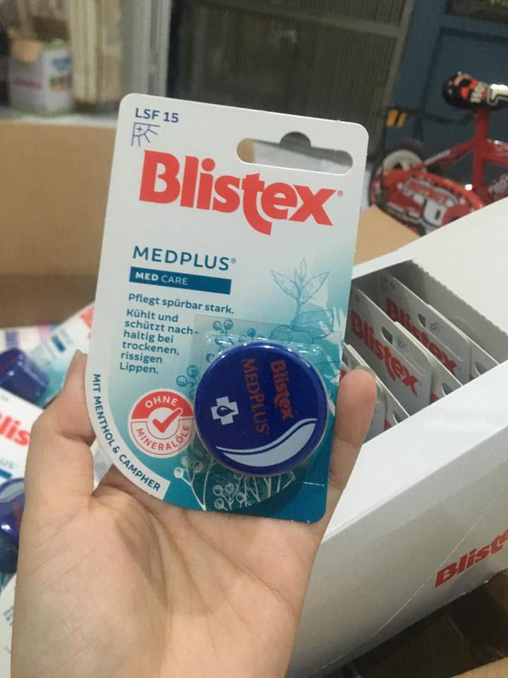 [HCM]Dưỡng Môi Y Tế Blistex Medplus - Hàng xách tay Đức
