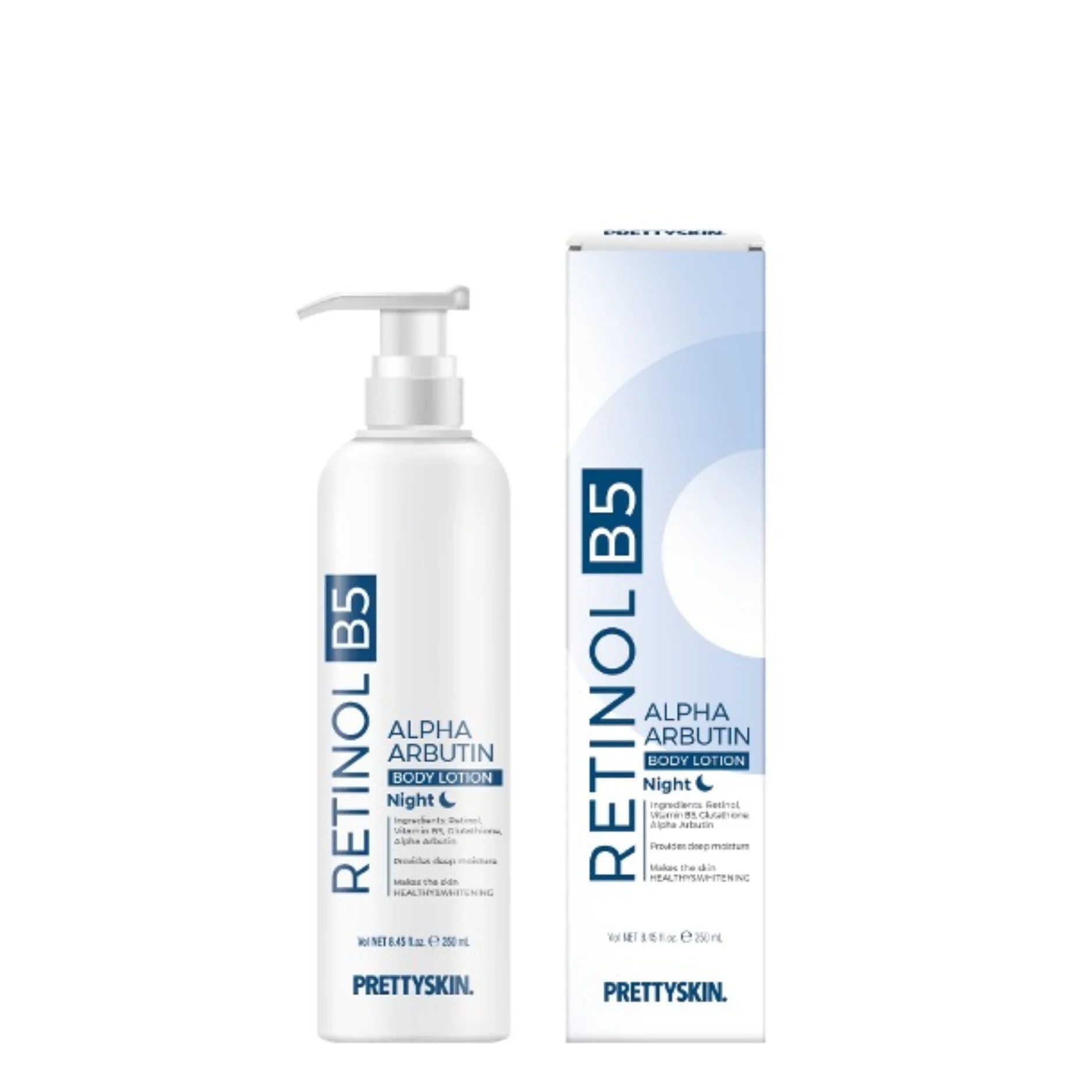 Kem dưỡng trắng da body Pretty Skin Body Lotion 250ml
