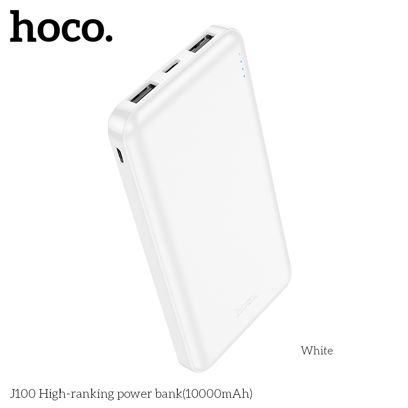 Sạc dự phòng J100 chính hãng Hoco 10.000MAH nguyên seal nguyên kiện
