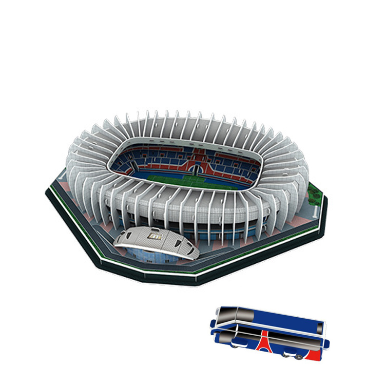 Mô hình sân vận động bóng đá Parc des Princes - PSG