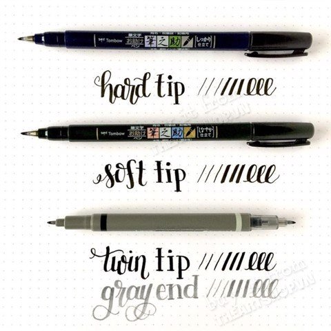 [THEARTSHOP] Bút viết thư pháp TOMBOW Fudenosuke GCD