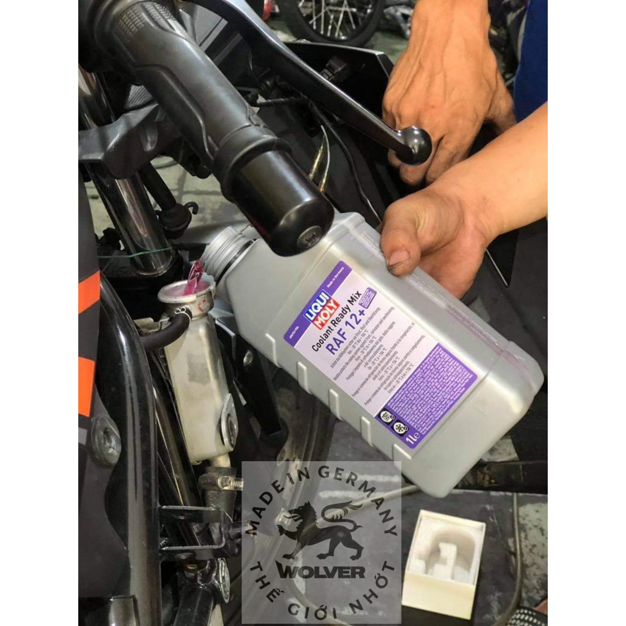 Nước Mát (Đỏ - Pha sẵn) Liqui Moly Ready Mix -6924 TEM MỚI