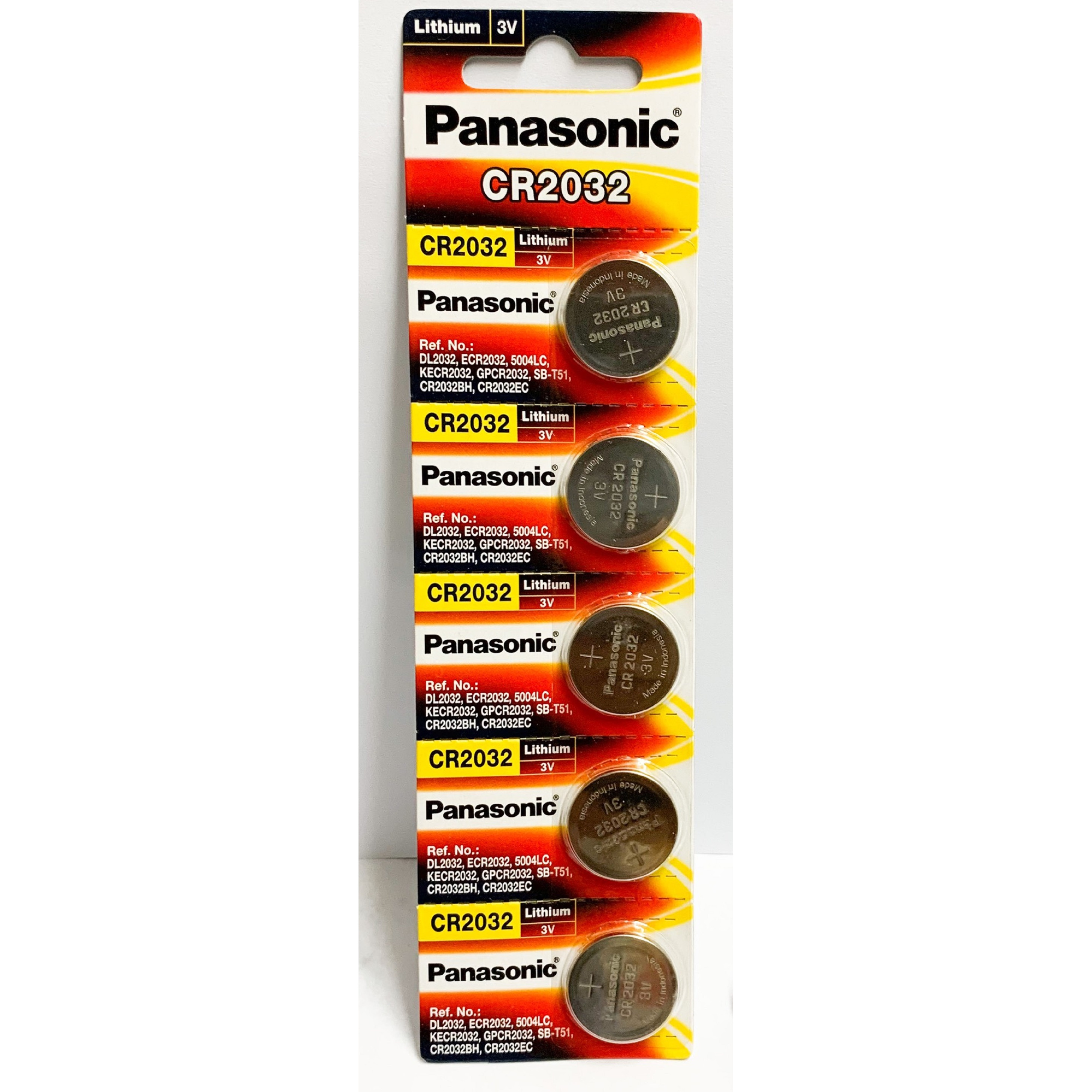 Pin điều khiển Panasonic CR2032 (Vỉ 5 viên)