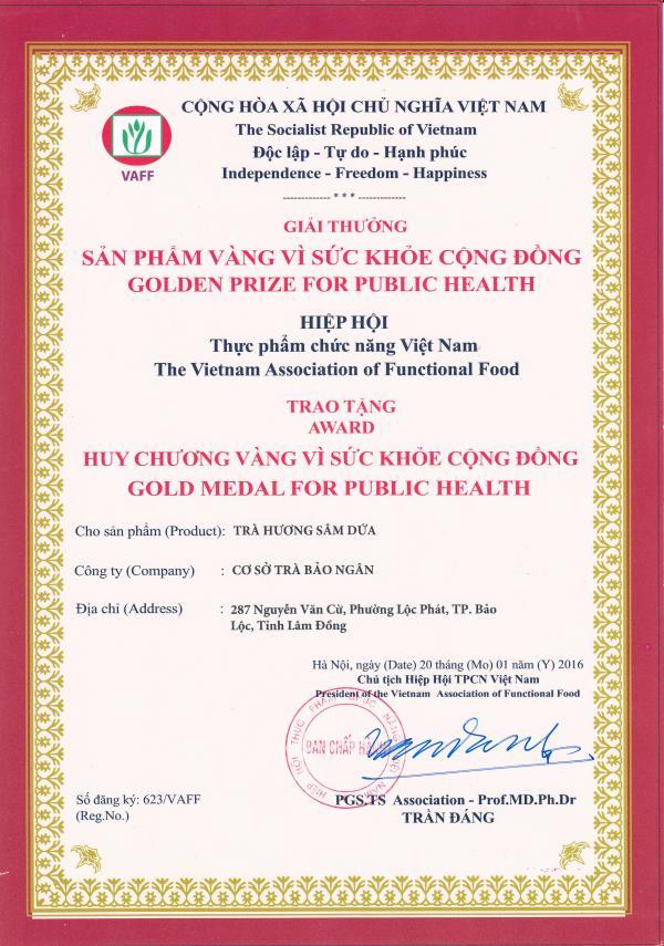 2 GÓI TRÀ SÂM DỨA TÚI LỌC & BẢO NGÂN