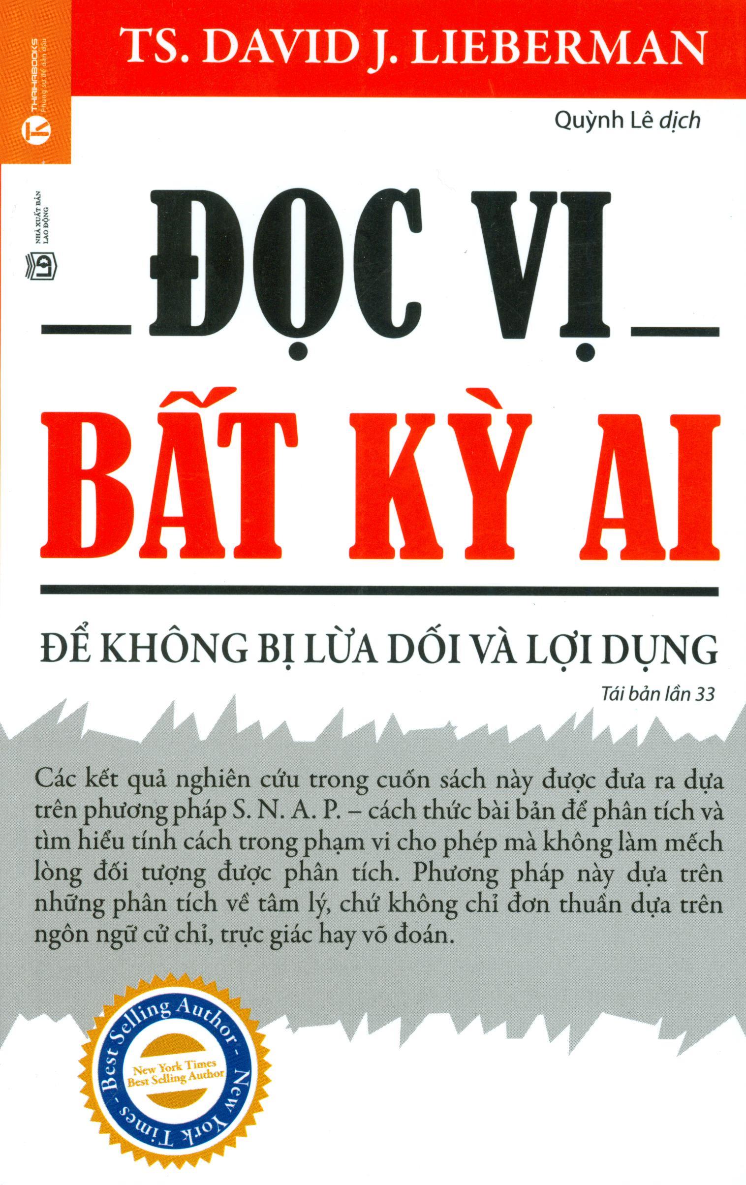 Đọc Vị Bất Kỳ Ai
