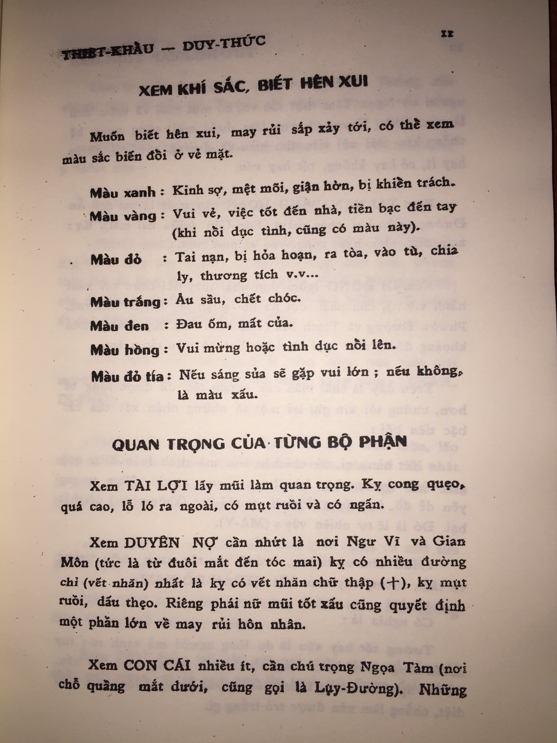 Sách Tướng Pháp Tinh Hoa