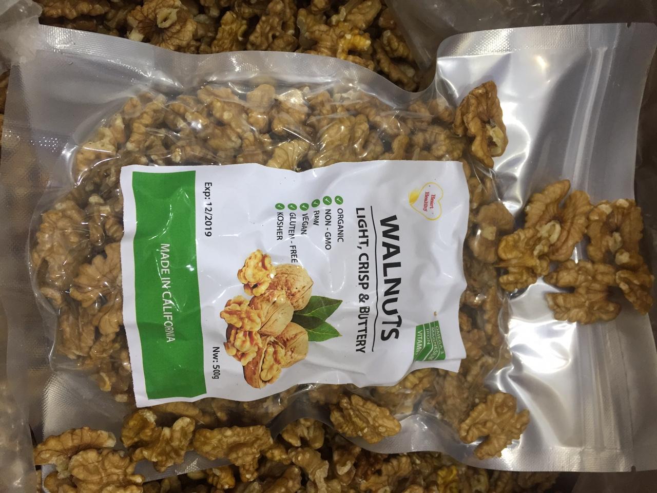 Nhân óc chó Hartley Mỹ 500g