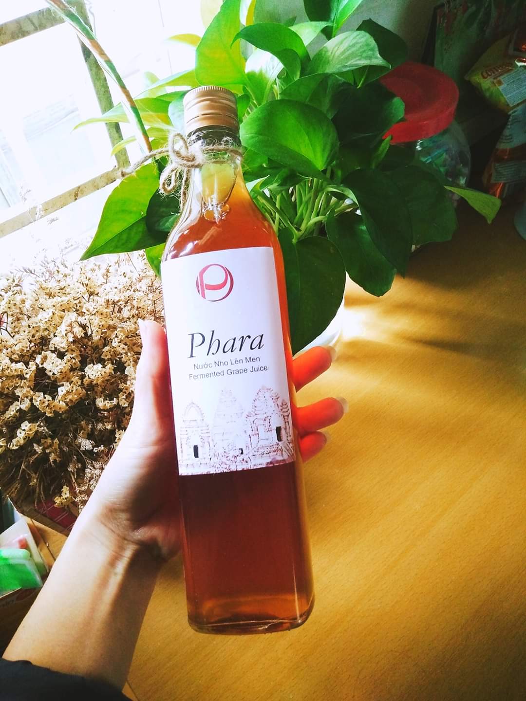 [HCM]Nước Nho Lên Men Cao Cấp PHARA - Ngon - Bổ - Sạch