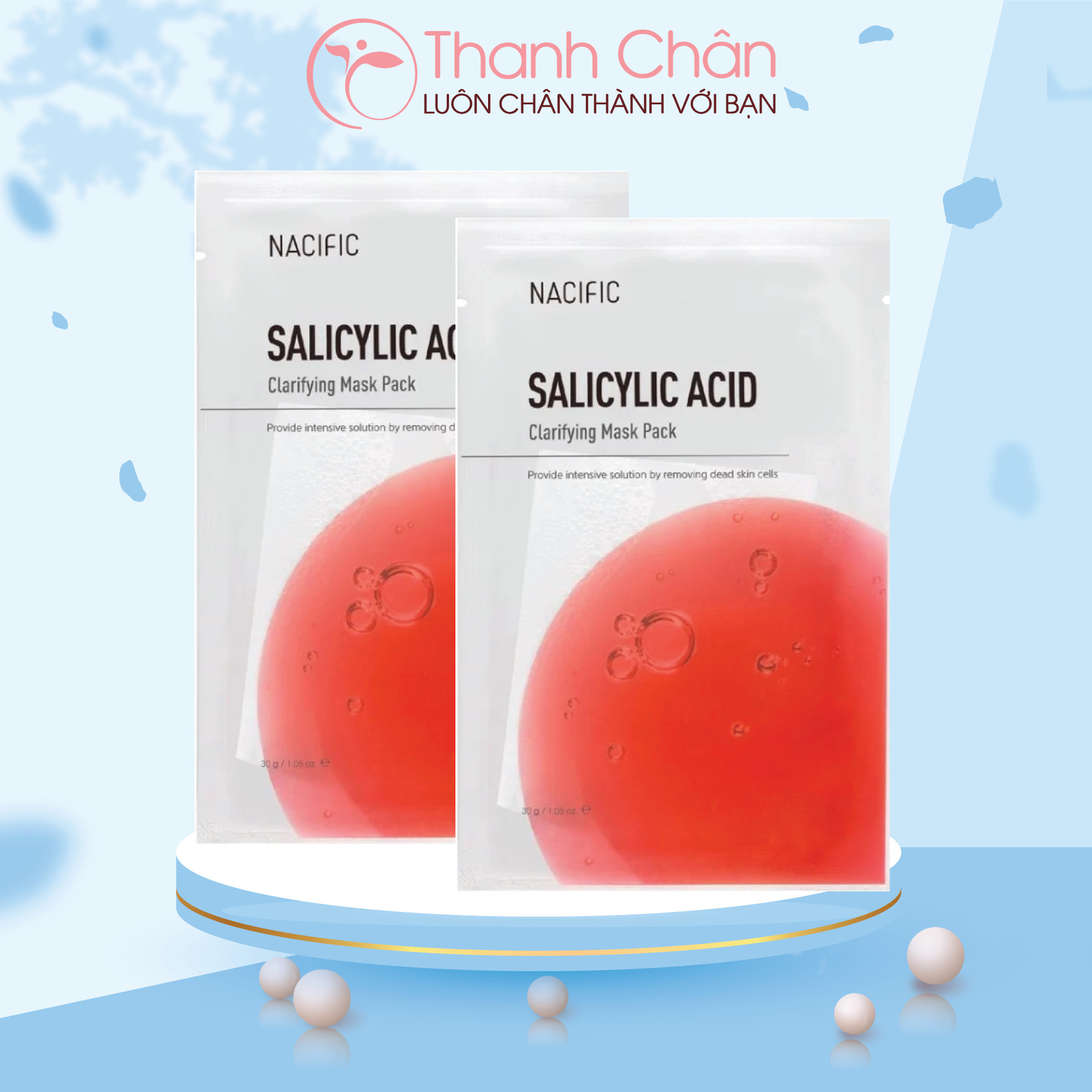 Mặt Nạ Dưỡng Ẩm Nacific Salicylic Acid Clarifying Mask Pack 30g